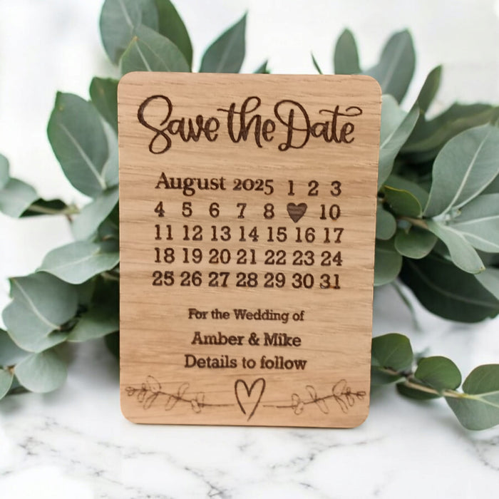 Save The Date Magnet
