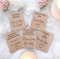 Wedding signs