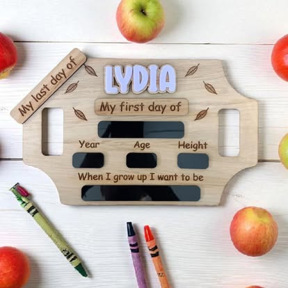 Back to School Board