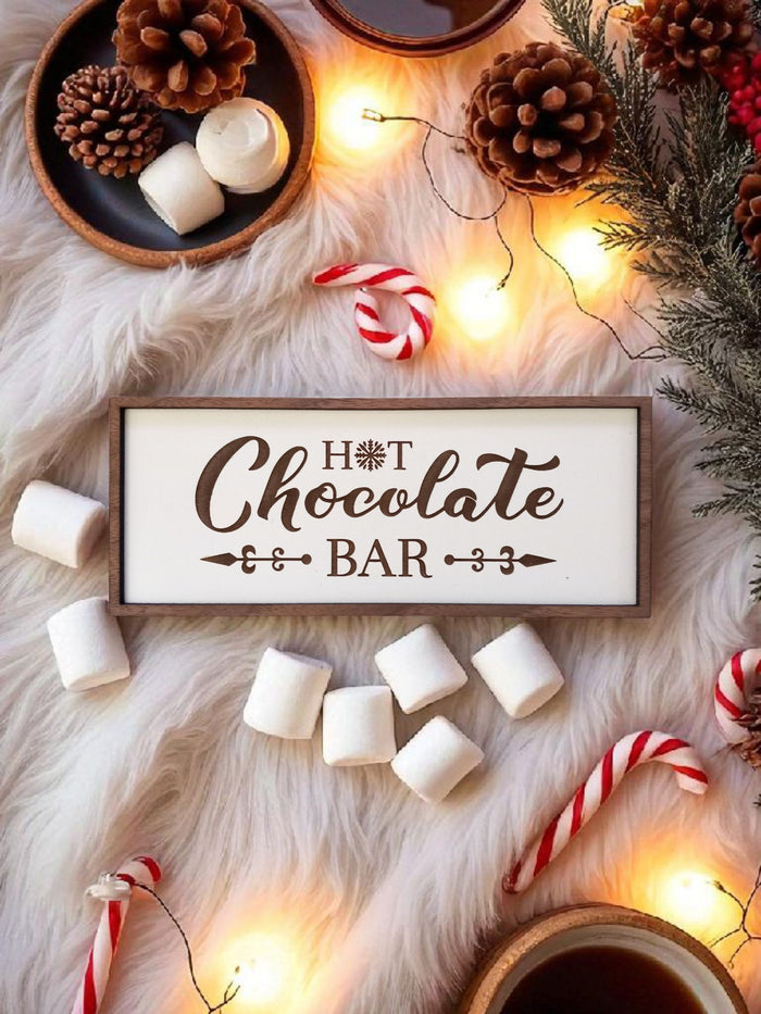 Hot Chocolate Bar sign