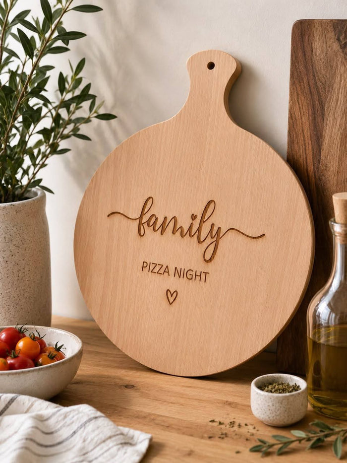 Personalised Pizza Serving Board