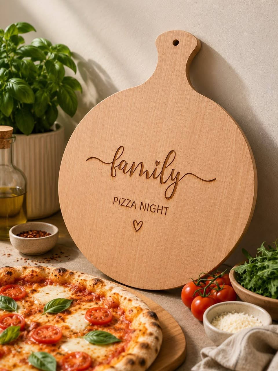 Personalised Pizza Serving Board