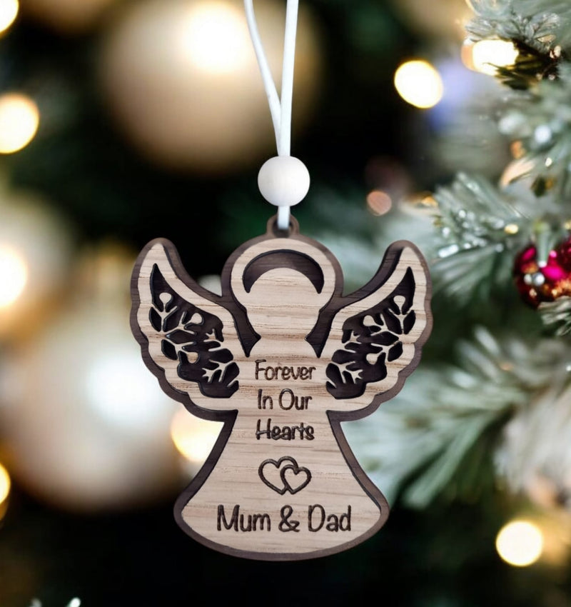 Personalised Layered Bauble