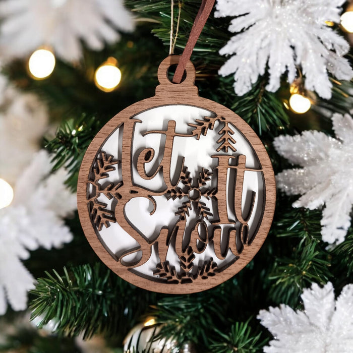 Personalised Layered Bauble