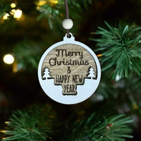 Personalised Layered Bauble