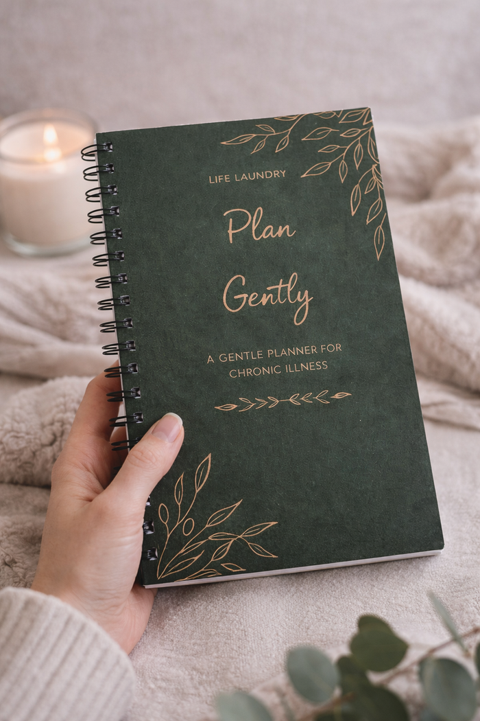 Plan Gently – A5 Chronic Illness Journal (100 Pages)
