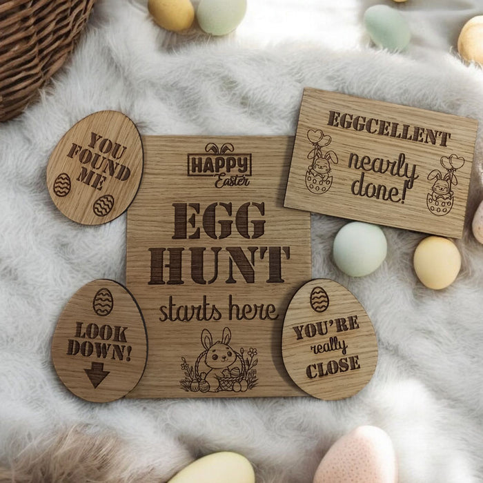 Easter Egg Hunt Sign Set