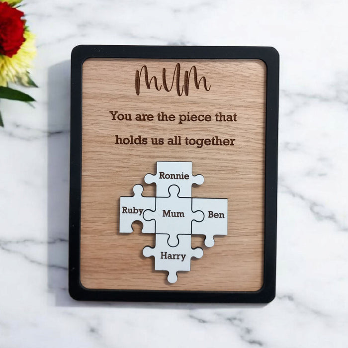 Personalised Mother’s Day Jigsaw Plaque