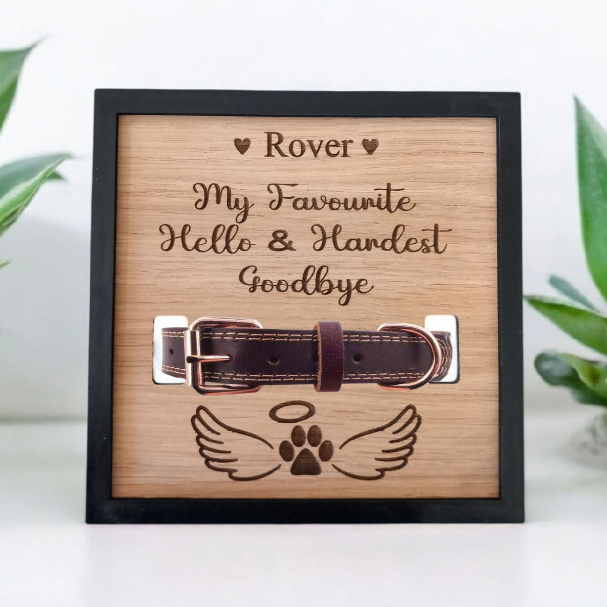 Personalised Dog Memorial Plaque